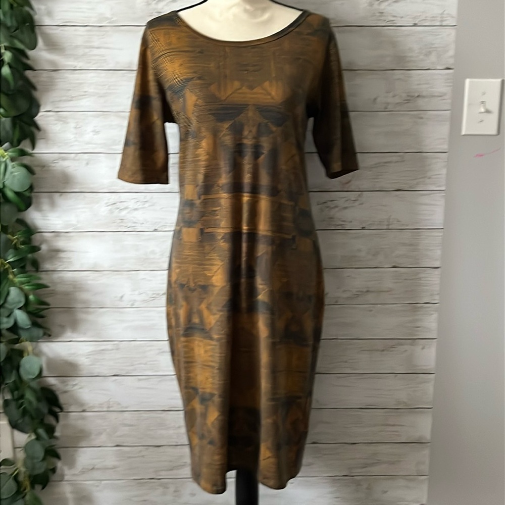 LuLaRoe Geometric Pattern Dress